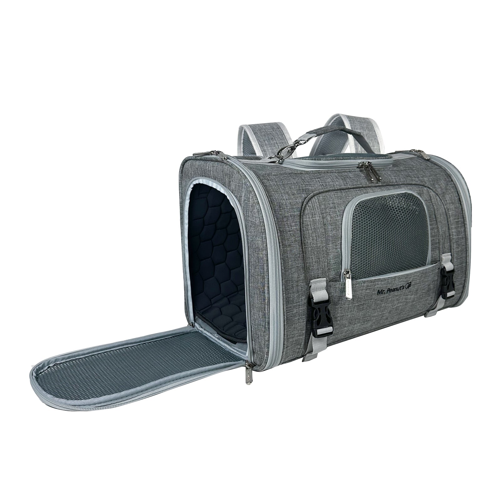 Mr. Peanut's Expandable Tote Is a Versatile Airline-Approved Pet Carrier