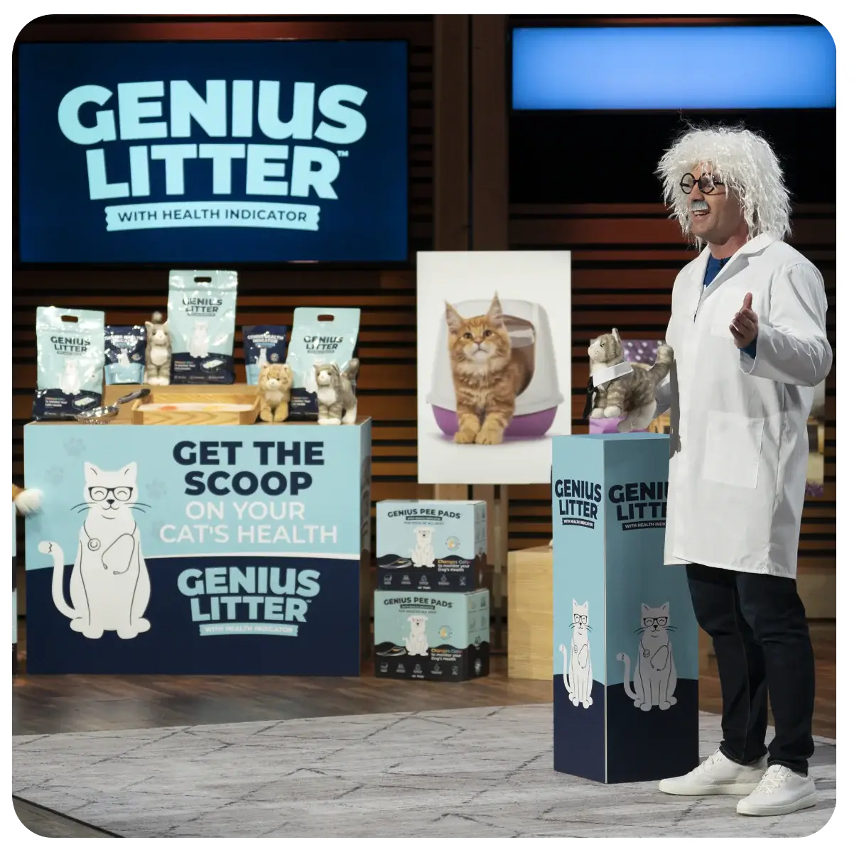 Genius Litter with Health Indicator - As Seen On Shark Tank