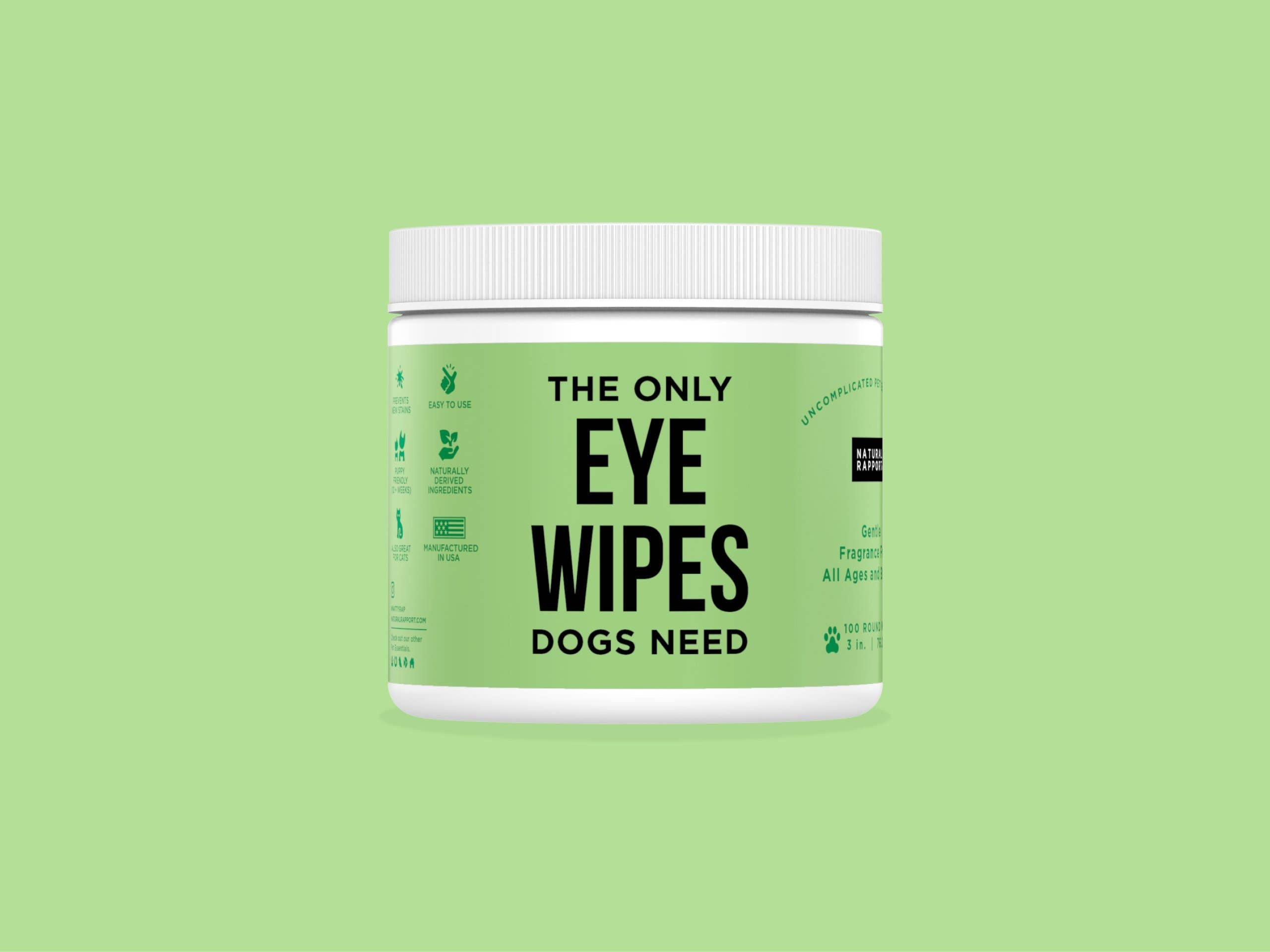 Natural Rapport - The Only Eye Wipes Dogs Need