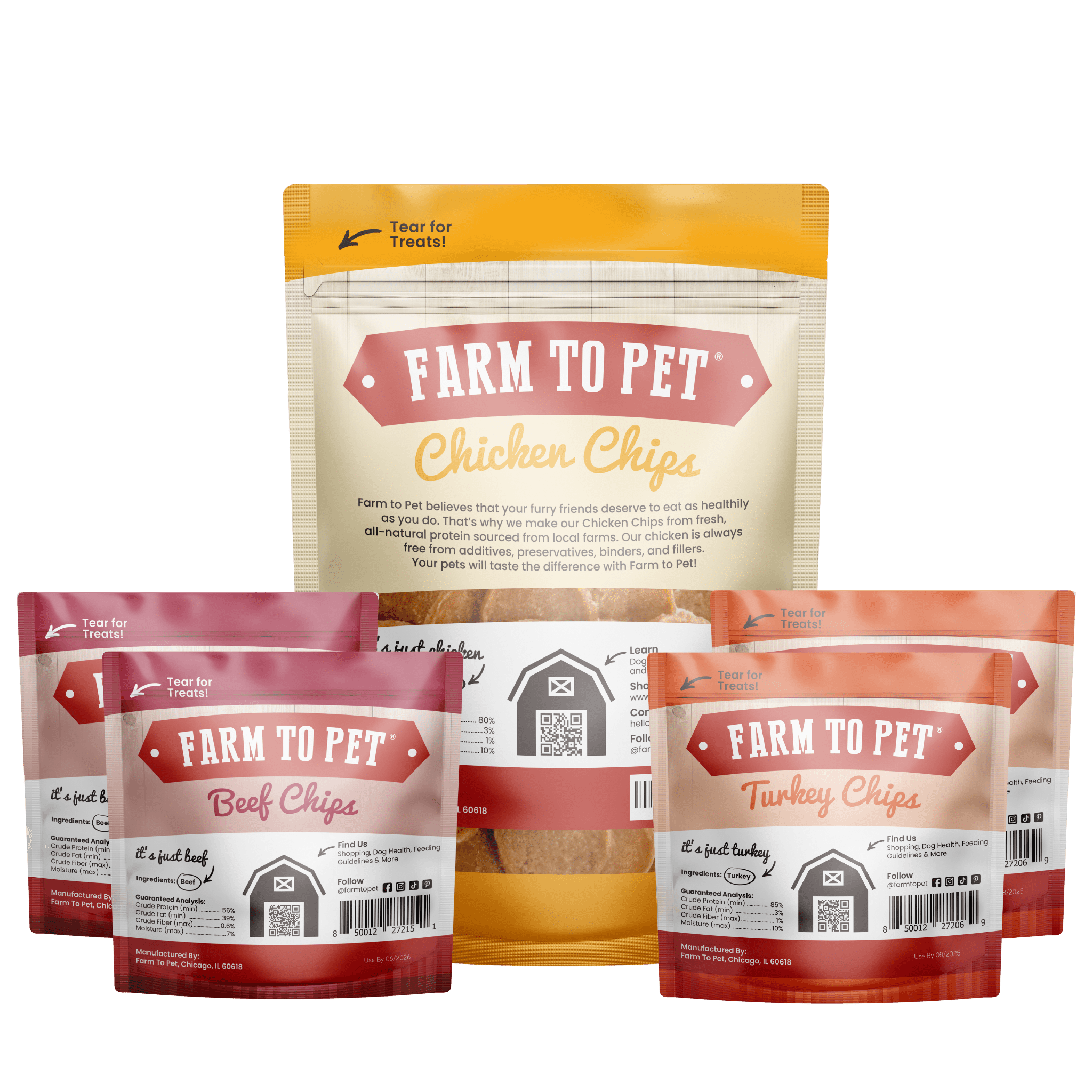 Puppy Packs 'N Snacks Dog Treat Starter