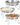 Elevated Cat Bowls Stainless Steel Raised Anti Vomit Small Dog 2/3 Pack