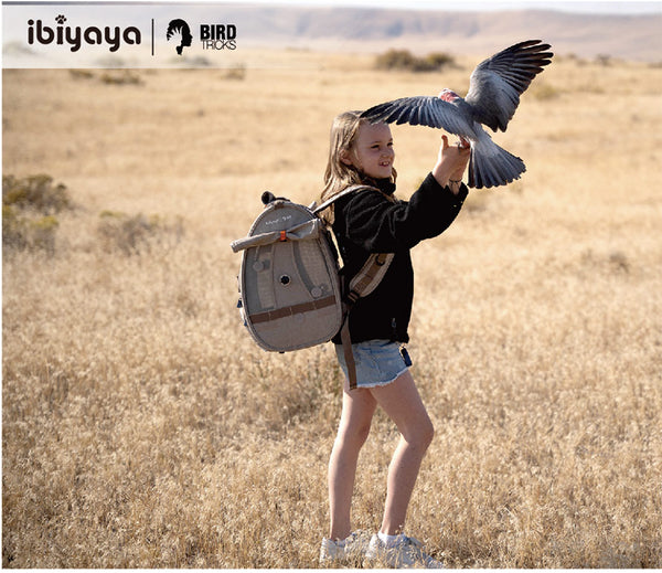 Ibiyaya BirdTricks TrackPack for Birds, Patented Bird Carrier