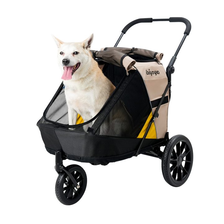 my life doll dog stroller Ibiyaya Minika 3-in-1 Pet Stroller System with Foldable Dog Bicycle Tr – Mr. Peanut's Pet Carriers