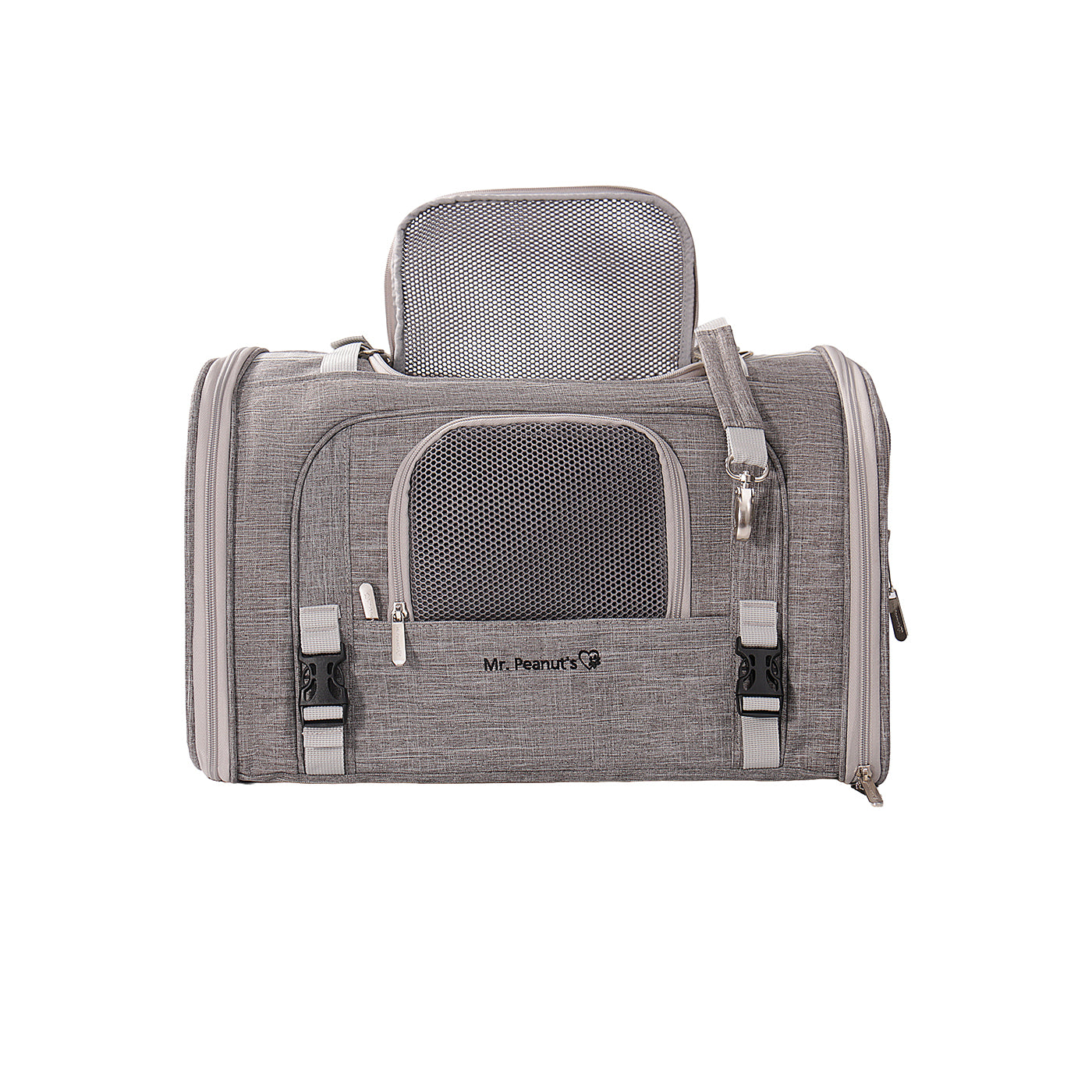 Mr. Peanut's Monterey Series Airline Compliant Horizontal Backpack Pet Carrier - Lavender Mr. Peanut's Monterey Series Airline Compliant Horizontal Backpack Pet Carrier - Lavender