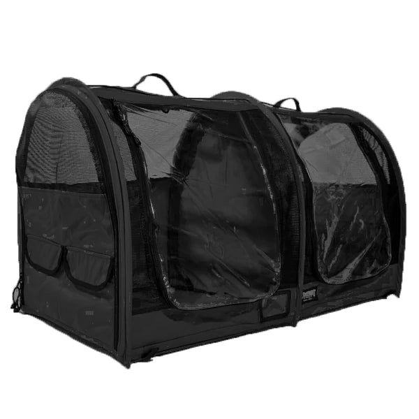 Sturdi Products Pop-Up Kennel - Show Shelter Medium, Double, Split Doors