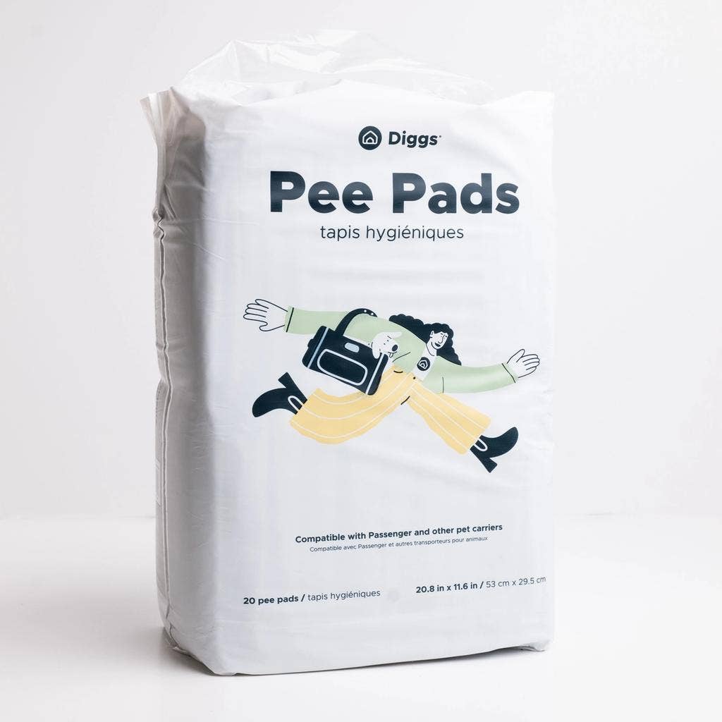 Diggs Travel Carrier Fitted Pee Pads