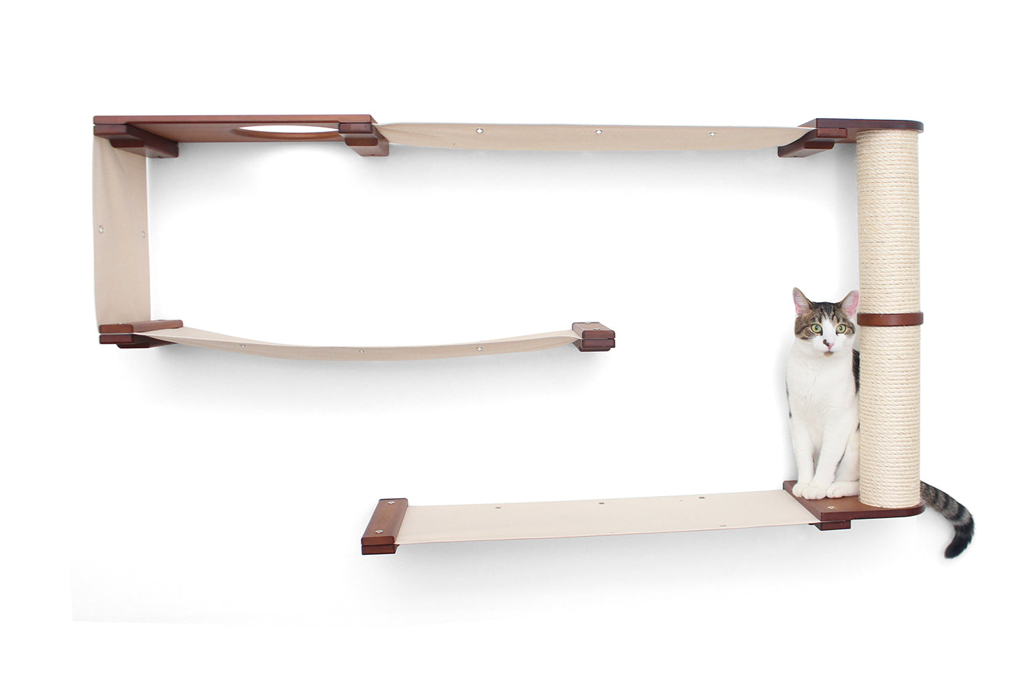 Catastrophic Creations Cat Maze Wall - 3 Tier Cat Tree