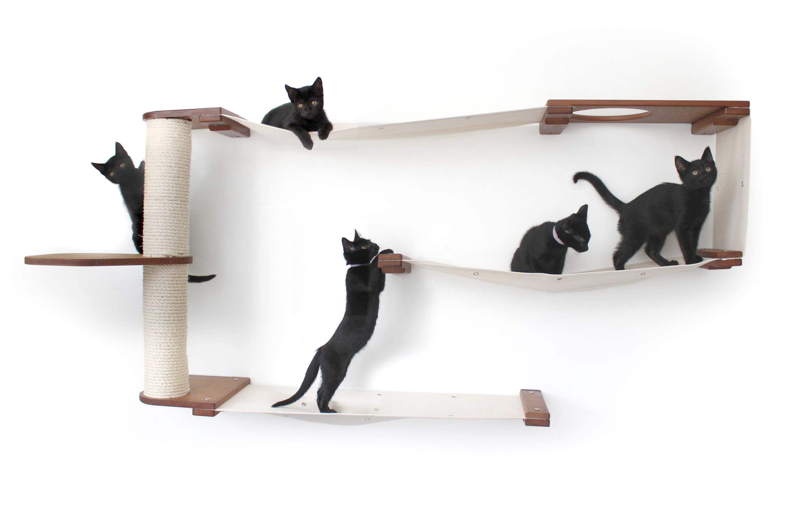 Catastrophic Creations Cat Maze Wall - 3 Tier Cat Tree